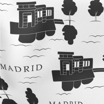 Temple Of Debod In Madrid Lightweight Cotton Poplin