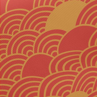 Traditional Chinese Pattern Midweight Cotton Poplin