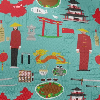 Famous Chinese Elements Chiffon