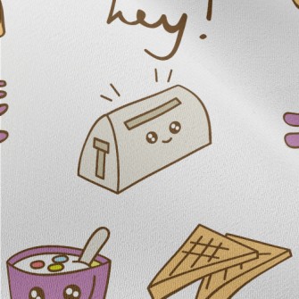 Cute Breakfast Chiffon