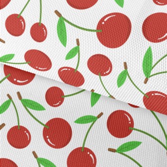 Cartoon Red Cherry Waterproof Oxford