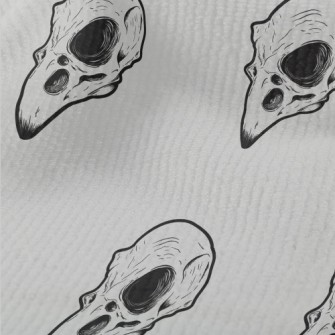 Hand Drawn Bird Skulls Terry