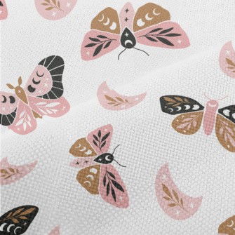 Mysterious Butterfly Pattern Performance Linen