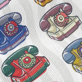 Retro Rotary Telephone Standard Corduroy