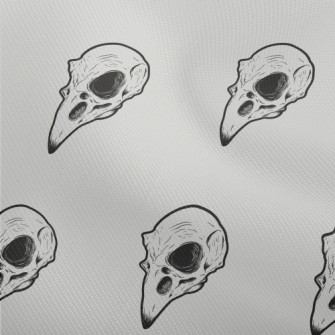 Hand Drawn Bird Skulls Dobby