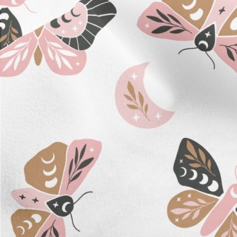 Mysterious Butterfly Pattern Micro Fleece