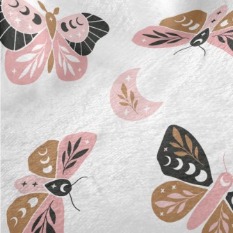 Mysterious Butterfly Pattern Minky