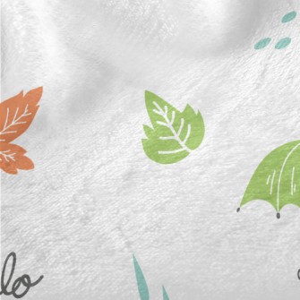 Cute Autumn Doodles Minky