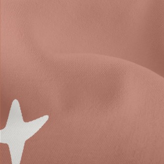 Hand Drawn Cute Stars Lightweight Performance Linen