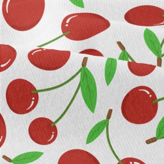 Cartoon Red Cherry Modern Jersey