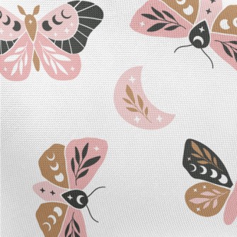 Mysterious Butterfly Pattern Pongee