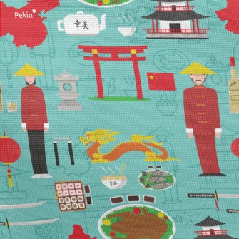 Famous Chinese Elements Pongee