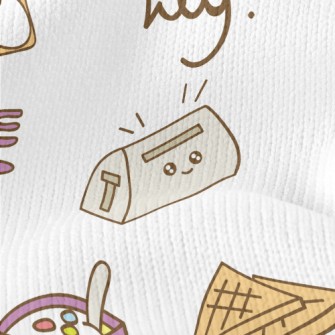 Cute Breakfast Stretch Jersey