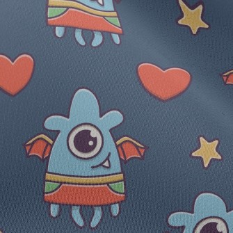 Big Eyed Monster Chiffon