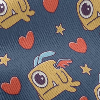 One-eyed Monster With Rabbit E Standard Corduroy