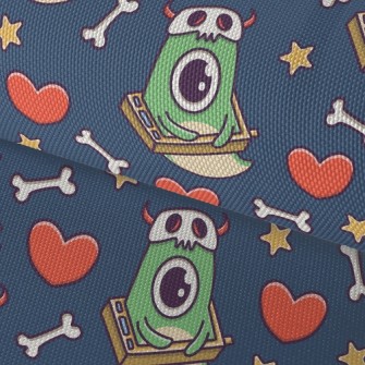 TV One-eyed Monster Waterproof Oxford