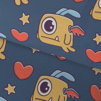 One-eyed Monster With Rabbit E Waterproof Oxford