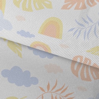 Rainbow And Palm Trees Waterproof Oxford