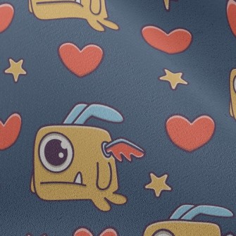 One-eyed Monster With Rabbit E Chiffon