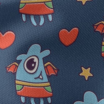 Big Eyed Monster Waterproof Canvas