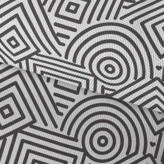 Geometric Maze Waterproof Oxford