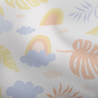 Rainbow And Palm Trees Dobby