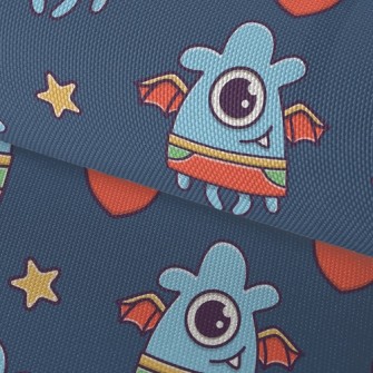 Big Eyed Monster Waterproof Oxford