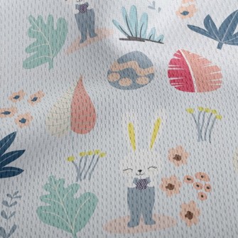 Easter Egg Hunt Athletic Mesh Flat Back