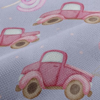 Romantic Hearts Balloon Car Performance Linen