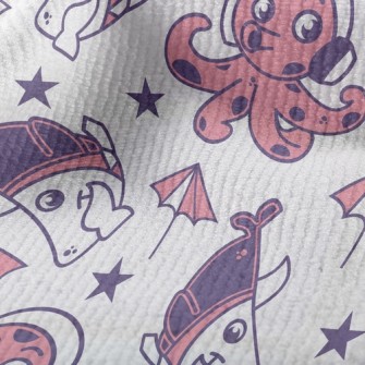 Funny Shark Octopus Terry