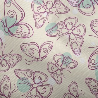 Elegant Butterfly Dobby