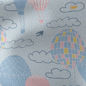 Hot Air Balloon Ride Waterproof Canvas