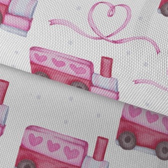 Ribbon Love Train Waterproof Oxford