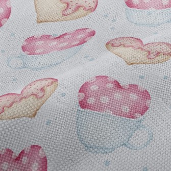 Sweetheart Cookie Coffee Performance Linen