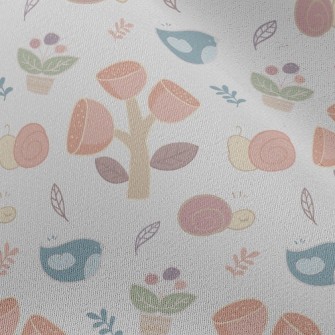 Snail And Bird Chiffon