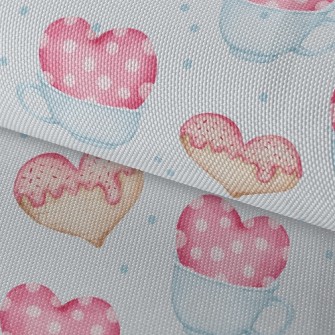 Sweetheart Cookie Coffee Waterproof Oxford