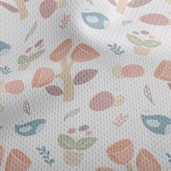 Snail And Bird Athletic Mesh Flat Back