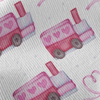 Ribbon Love Train Standard Corduroy