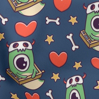 TV One-eyed Monster Stretch Ponte