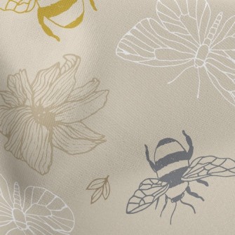Bees And Butterflies Stretch Ponte