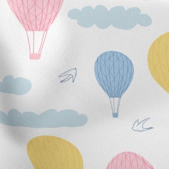 Flying Hot Air Balloon Stretch Ponte