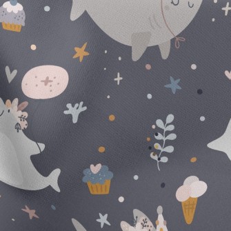 Good Night Shark Stretch Ponte