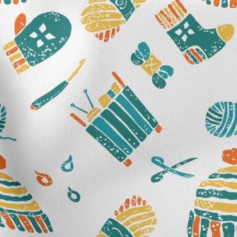 Finished Knitted Hat Stretch Ponte