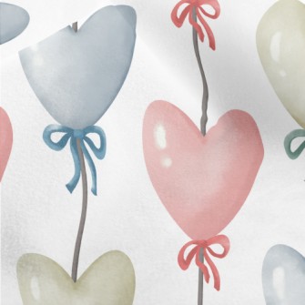 A String Of Hearts Micro Fleece