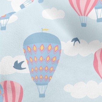 Leisurely Hot Air Balloon Tour Micro Fleece