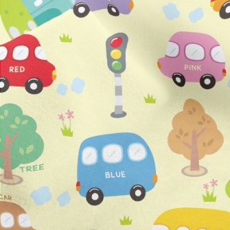 Cute Mini City Micro Fleece