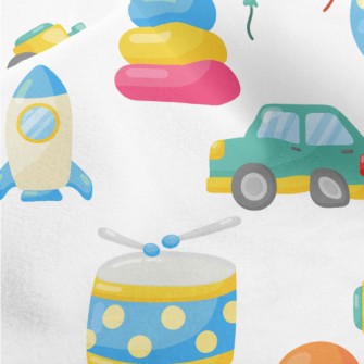 Transportation Toys Micro Fleece