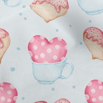 Sweetheart Cookie Coffee Micro Fleece