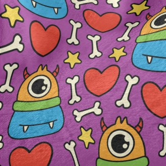 Cute One-eyed Monster Minky