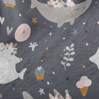 Good Night Shark Minky